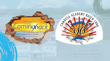 Save The Date Canossa Lipa Batch 96 Alumni Homecoming 2021