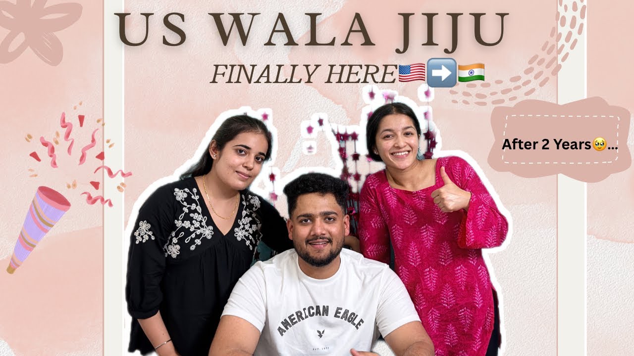 US Wala Jiju Finally in Chennai🤩 | Fun Airport Pickup & Home Surprise 