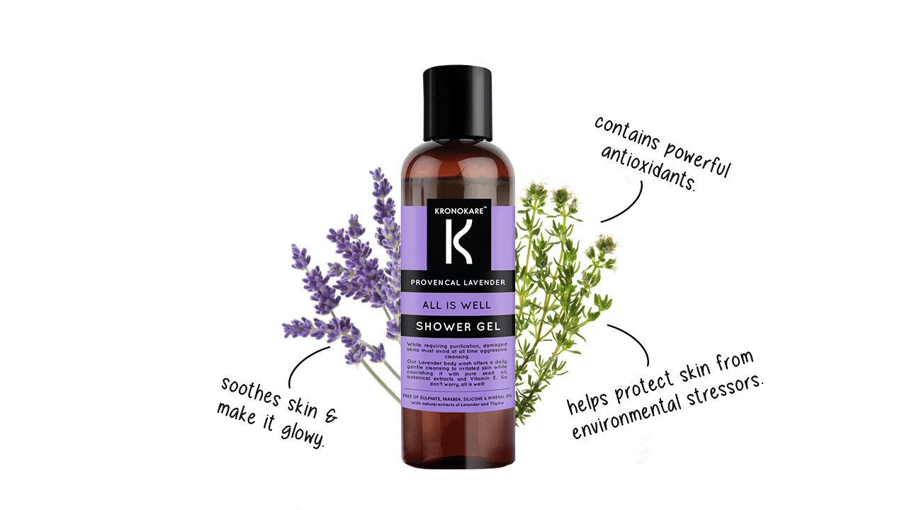 Kronokare - Provencal Lavender - All Is Well - Shower Gel