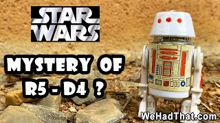 Vintage Star Wars R5-D4 action figure review Kenner 1978