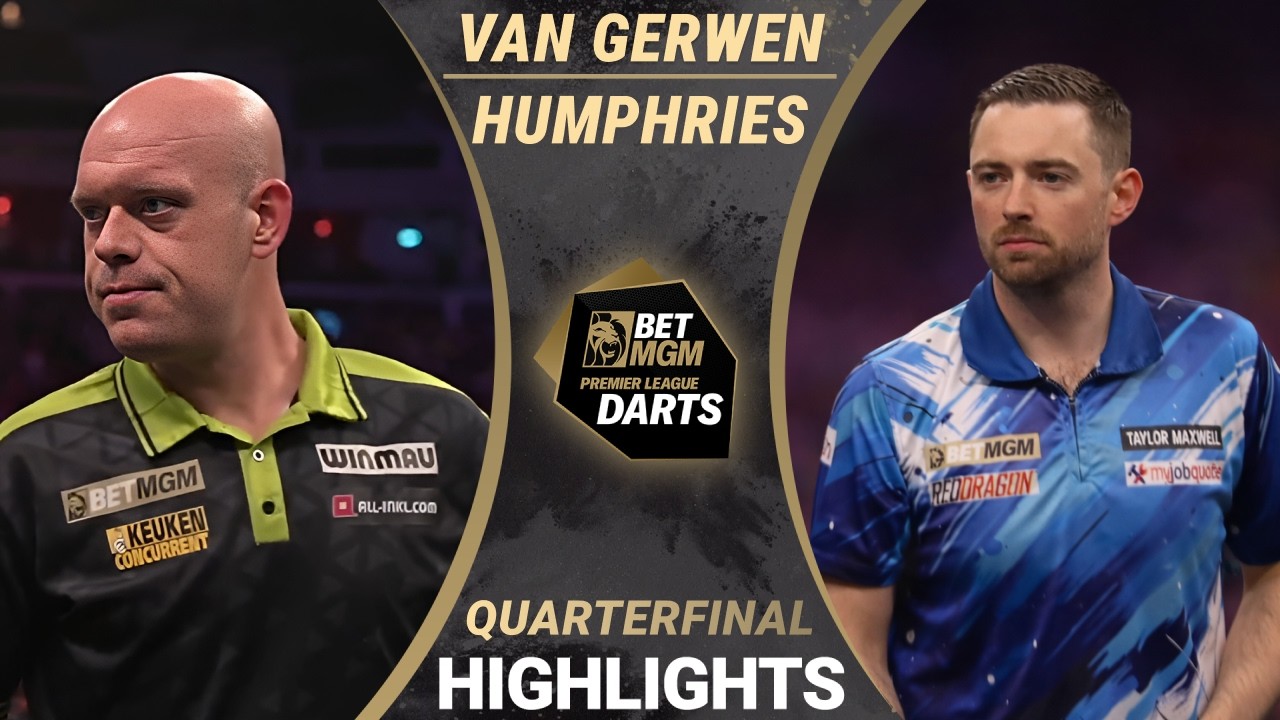 Michael Van Gerwen vs. Luke Humphries - HIGHLIGHTS - Premier League Night 5 2026 | Darts