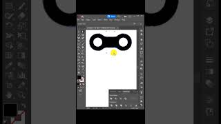 Bike Chain design using Brush Pattern Tool in Illustrator #design #viral #illustrator #trend #grow