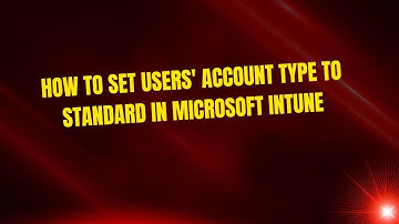 How to Set Users