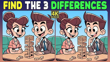 Spot the Differences: Can You Find All 3 in This Impossible Puzzle?
