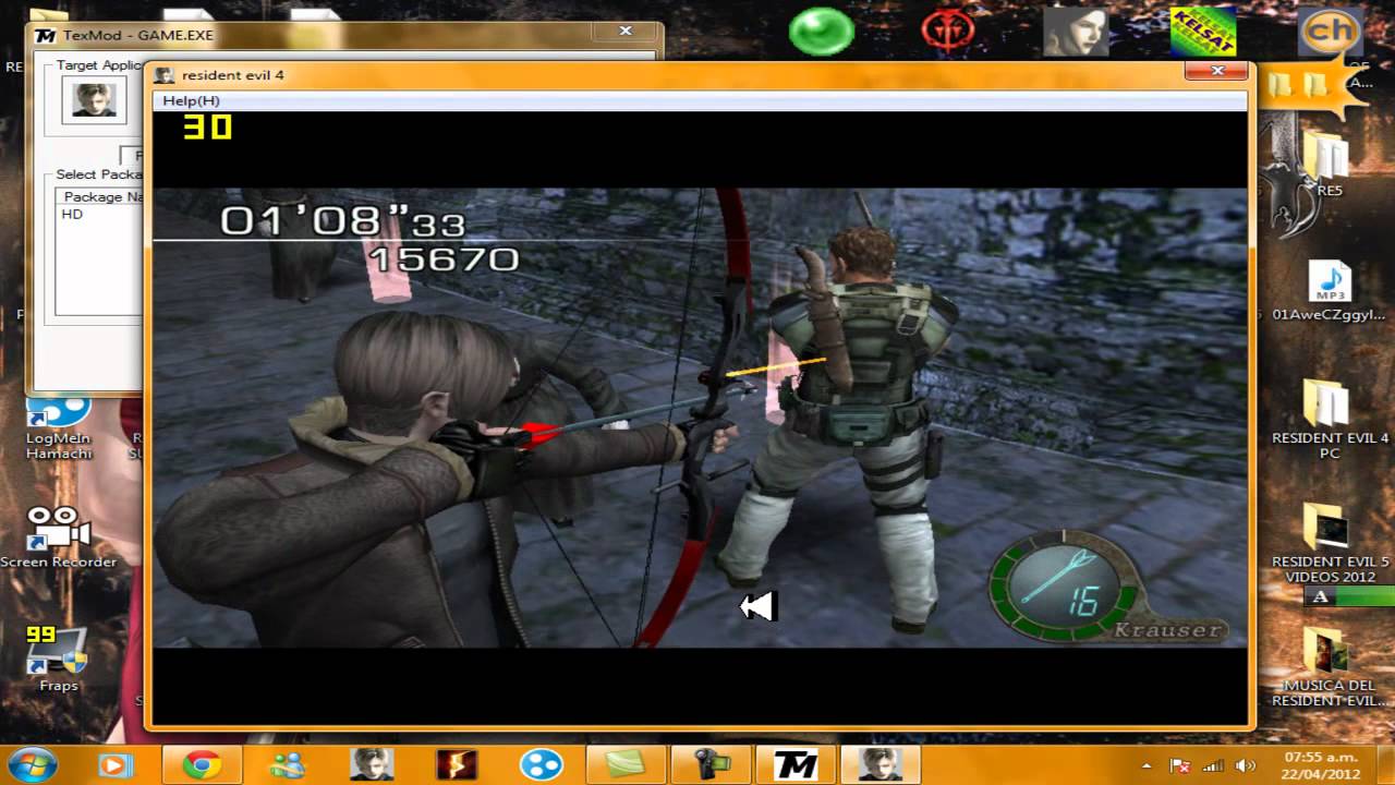 resident evil 4 pc mods