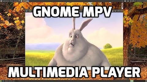 Gnome MPV Player for Linux