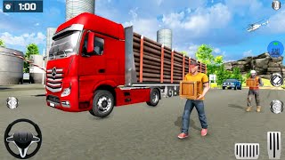 Simulator Mobil-mobilan Truk Kargo - Real World Cargo Transport Simulator screenshot 4