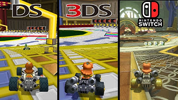 Tick-Tock Clock - Mario Kart DS vs. Mario Kart 7 (3DS) vs. Mario Kart 8 Deluxe (Switch)