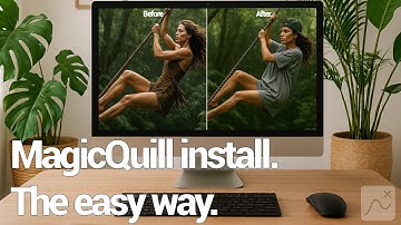 How to ACTUALLY install MagicQuill for offline AI image editing