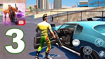 Gangstar Vegas 4: Mafia in The Game - Gameplay Walkthrough Part 3 - Wearin A WIRE (Android Games)