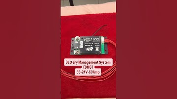 Pulstron BMS (8S-24V-60Amp) Battery Management System #pulstron #backuppower #powersource