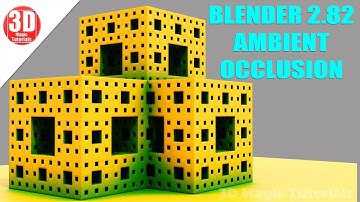 How to use Ambient Occlusion in Blender 2.82