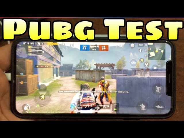 PUBG Test In iPhone Xs Max On Latest Version iOS 14 Graphics, FPS, Ultra 90fps Gameplay class=