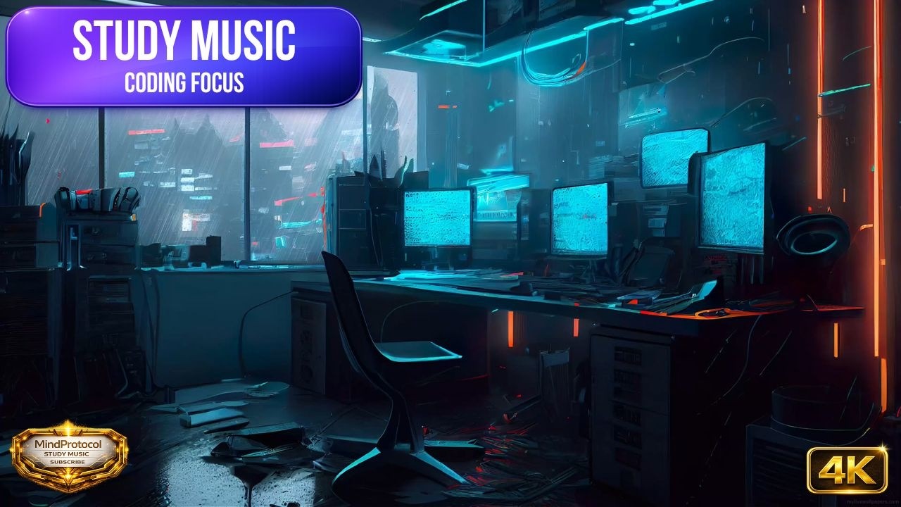 📚 Coding Study Music | Deep Focus Programming Music (4K)