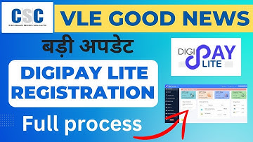 csc digipay lite registration | digipay lite registration process | csc update | csc new update |