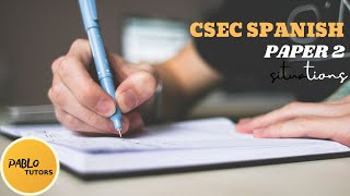 CXC CSEC SPANISH PAPER 2 - SITUATIONS (M/J 2015)