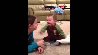 Funniest baby laugh ever