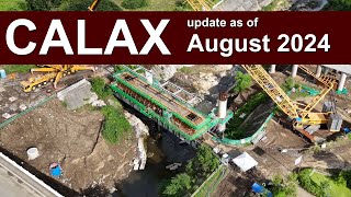 CALAX update as of August 2024 (subsection 3 2 and 1)