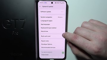 Realme GT 7 Pro: How to Reset Network Settings