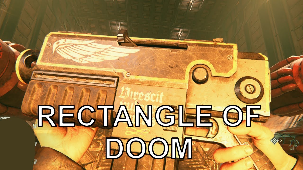 Rectangular Doom Rectangle of Doom: Darktide Veteran - YouTube