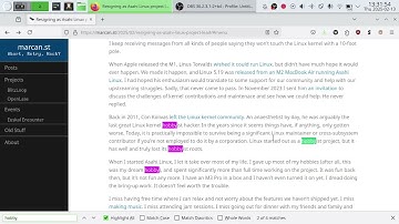 💀 Hector Martin resigns as Asahi Linux Project Leader - thoughts