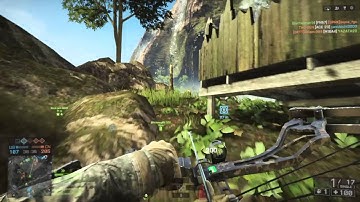 Battlefield 4™ Phantom bow  gameplay on Operation outbreak