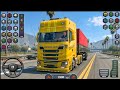 Euro Truck Game 2026 Mobile Gameplay | Heavy Cargo Truck Missions
