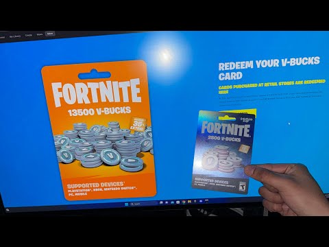 2024 Fortnite How to Redeem VBucks Gift Card ability the -   Unbearable awareness is