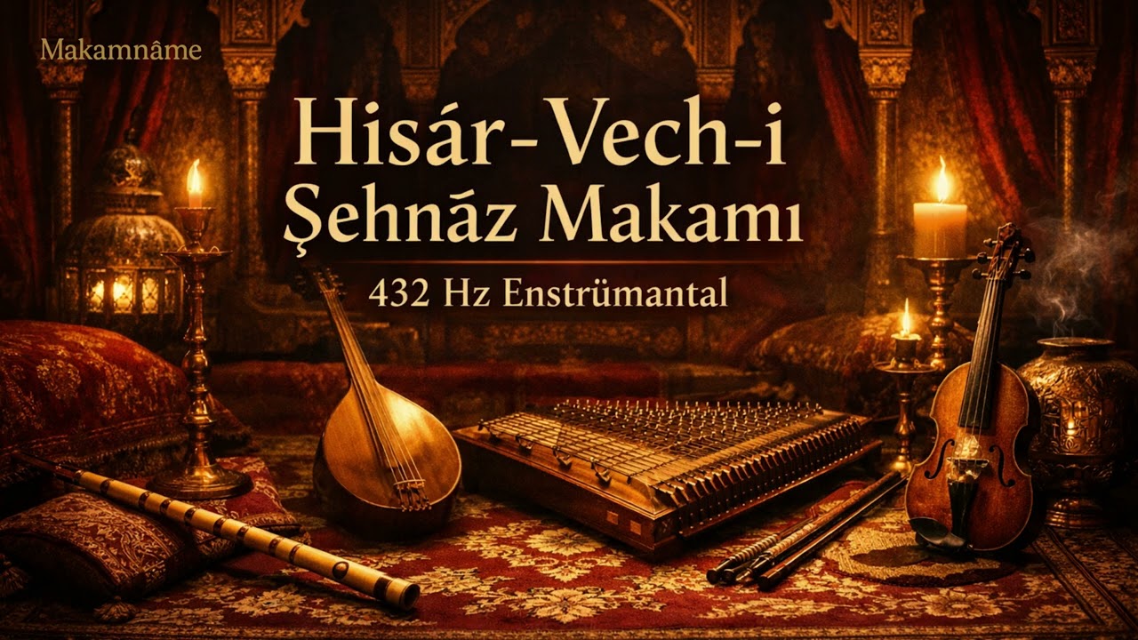 Hisâr-Vech-i Şehnâz Makamı | 432 Hz Zarif ve Asil Enstrümantal Türk Musikisi