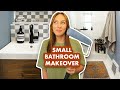 My small colorful bathroom makeover