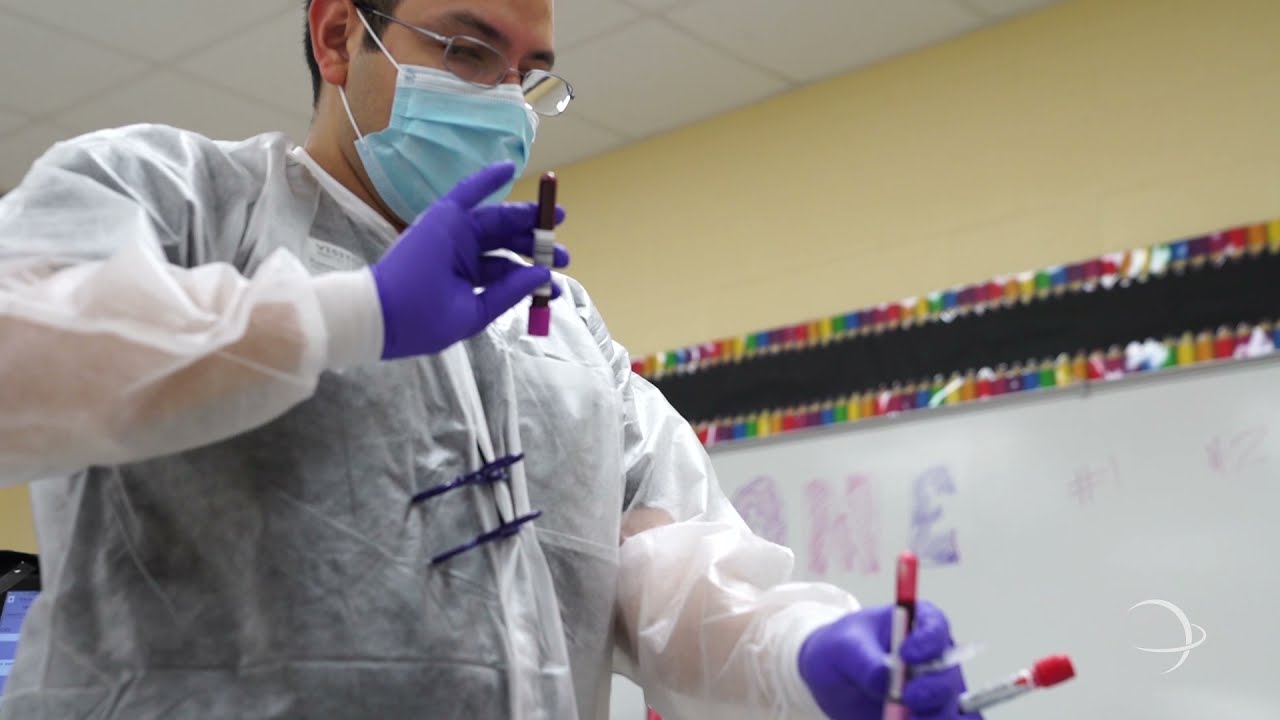 STISD Medical Professions Hosts Blood Drive and Vaccination Clinic