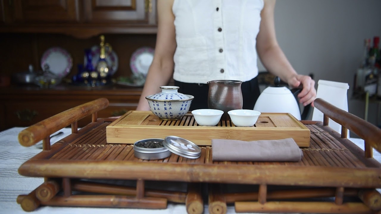 Tea Service with a Traditional Gaiwan