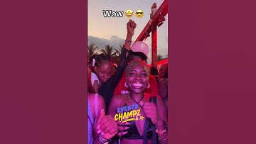 Wow 🫢😎❤️ tidal rave festival 2025#tidalrave25 #tidalravefestival #ayrastarr #concert