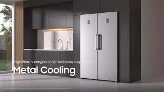 Conserva el frio, una frescura duradera con Metal Cooling / Frigoríficos y congeladoresvBespoke AI