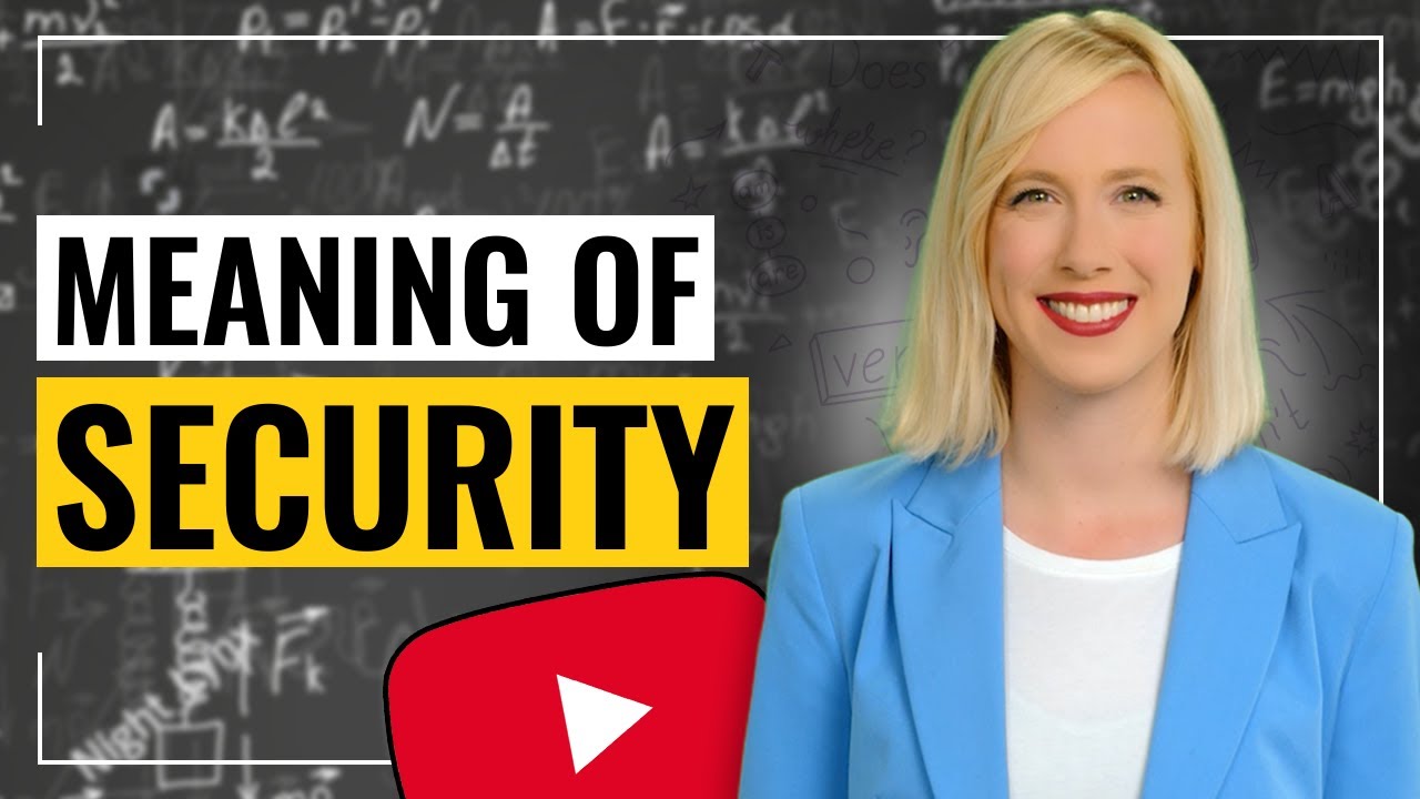 SECURITY Meaning And Sentence Examples In English YouTube SECURITY Meaning And Sentence Examples In English YouTube