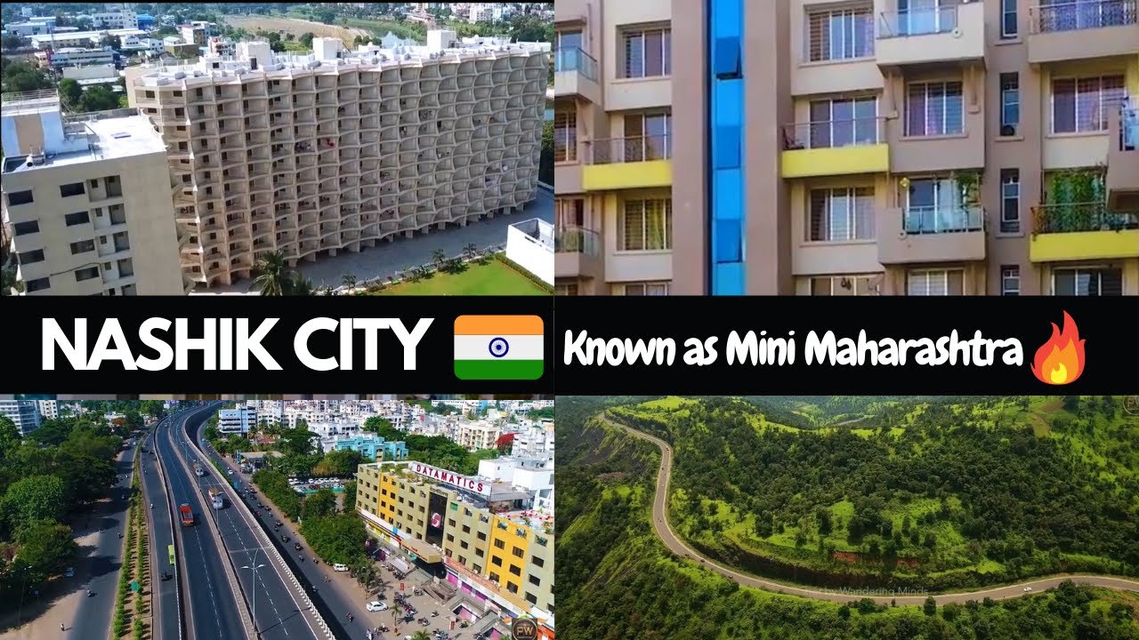 Nashik 2021 | Nashik Skyline | Maharashtra smart city 🔥| नाशिक शहर