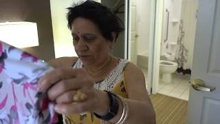 BDMV 112 Aruna Sharma wearing Ross Dress Rm 206 residence Inn Marriott Rogers AR May 17, 2019