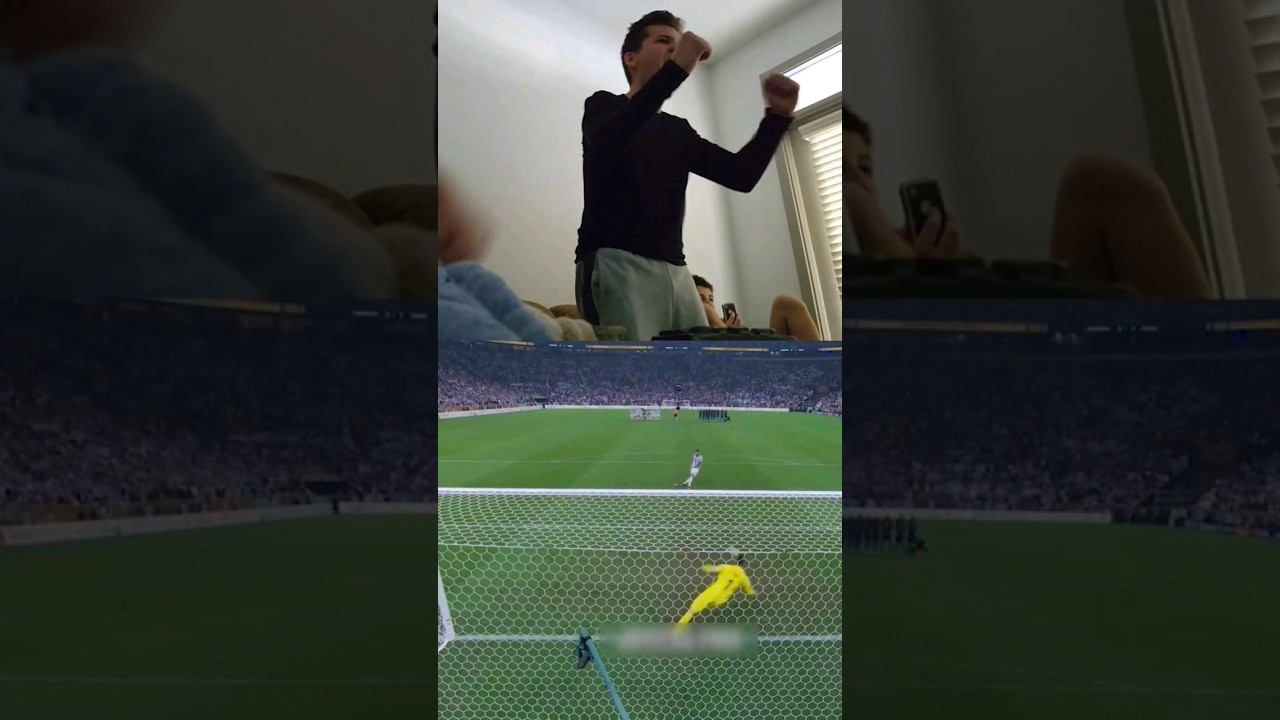 REACCIÓN A LOS PENALES DE ARGENTINA🇦🇷 VS FRANCIA🇫🇷 | FINAL MUNDIAL QATAR 2022🌎🏆 #shorts #argentina