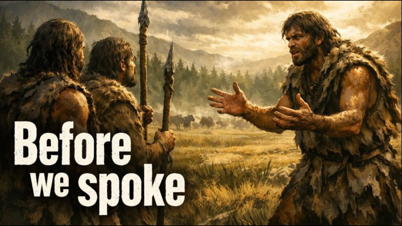 Before We Spoke — The First Language Was a Gesture