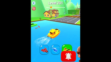 Shape-shifting Funny Race All Levels Gameplay Walkthrough Master Level #201 BeamNG.drive #Shorts