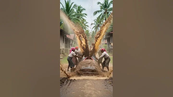 What could be lurking inside the catfish’s mysterious depths #catfish #wildlife #nature