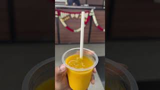 Fresh Mango Juice 🥭 | Summer Refreshing Drink | #StreetStyle #Juice#shorts#cook