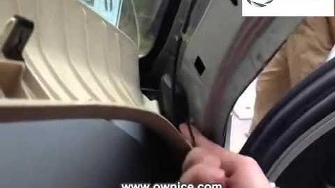 How to install the Car DVD Player GPS navigation for Buick Excelle step by step by ownice