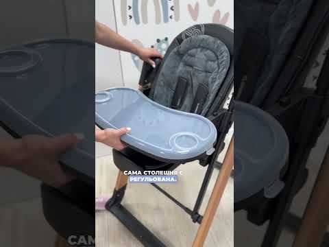 Стільчик-гойдалка El Camino DEBUT 1102, Elegant Beige, відео 1