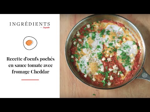 recette-d'oeufs-pochés-en-sauce-tomate-avec-fromage-cheddar-|-ingrédients-par-saputo