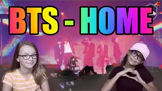 BTS - HOME - LOTTE FAMILY CONCERT - LIVE PERFORMANCE - REVIEW AND REACTIONS - AMERICAN - TEENS :)