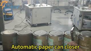 Automatische Verschließmaschine Für Snack-Papierdosen, Bodenverschließmaschine Für Dosendeckel