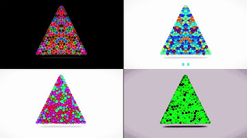 Learn Shapes with Color Balls (Triangle) Sponsored By Gamavision Csupo Effects Combined