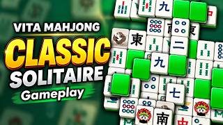 Classic Vita Mahjong Solitaire Gameplay screenshot 3