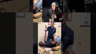 Loudest Scream During Chiropractic Adjustment 😳 #fyp #viral #trending